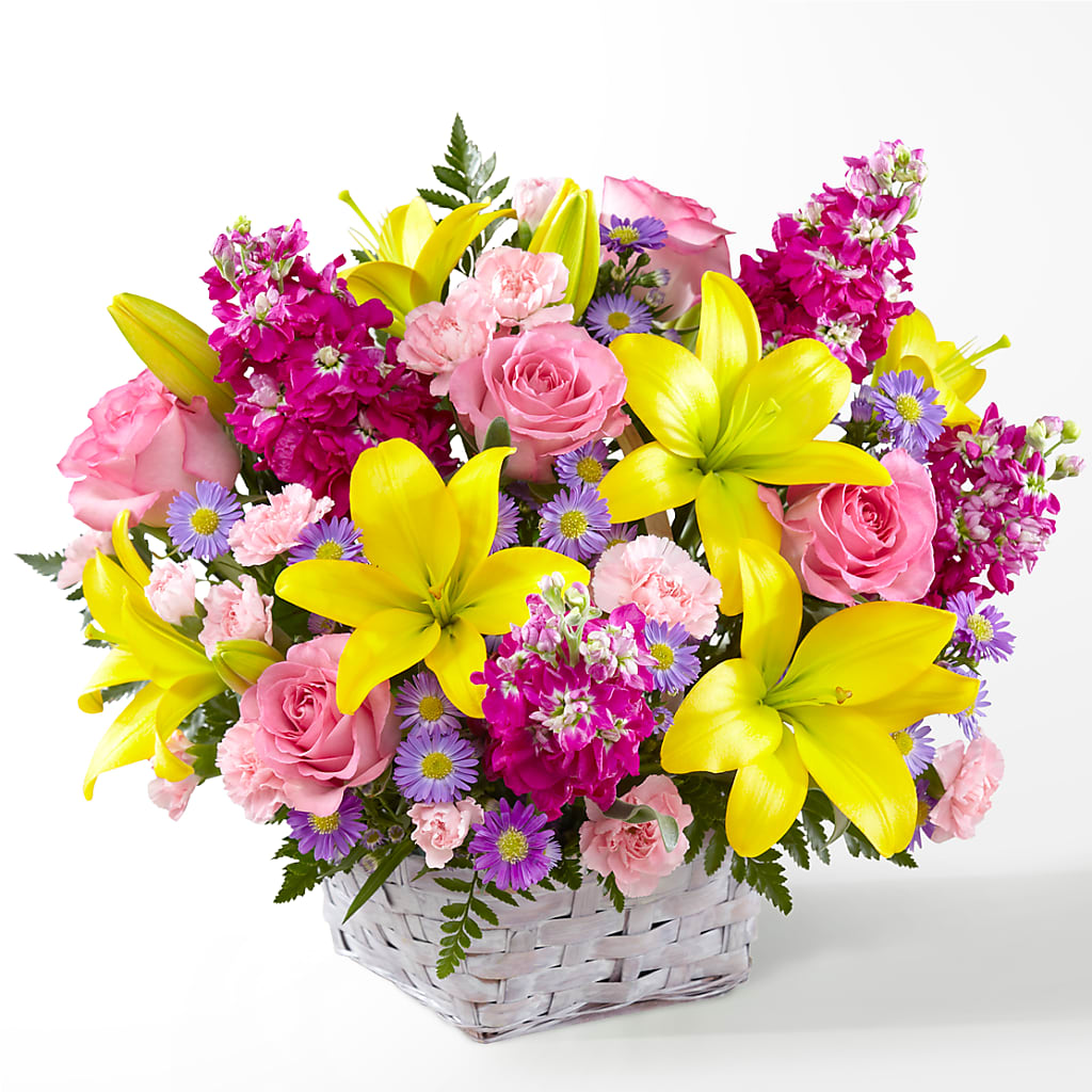 Bright Lights Bouquet – Black Orchid Florist, Santa Ana CA