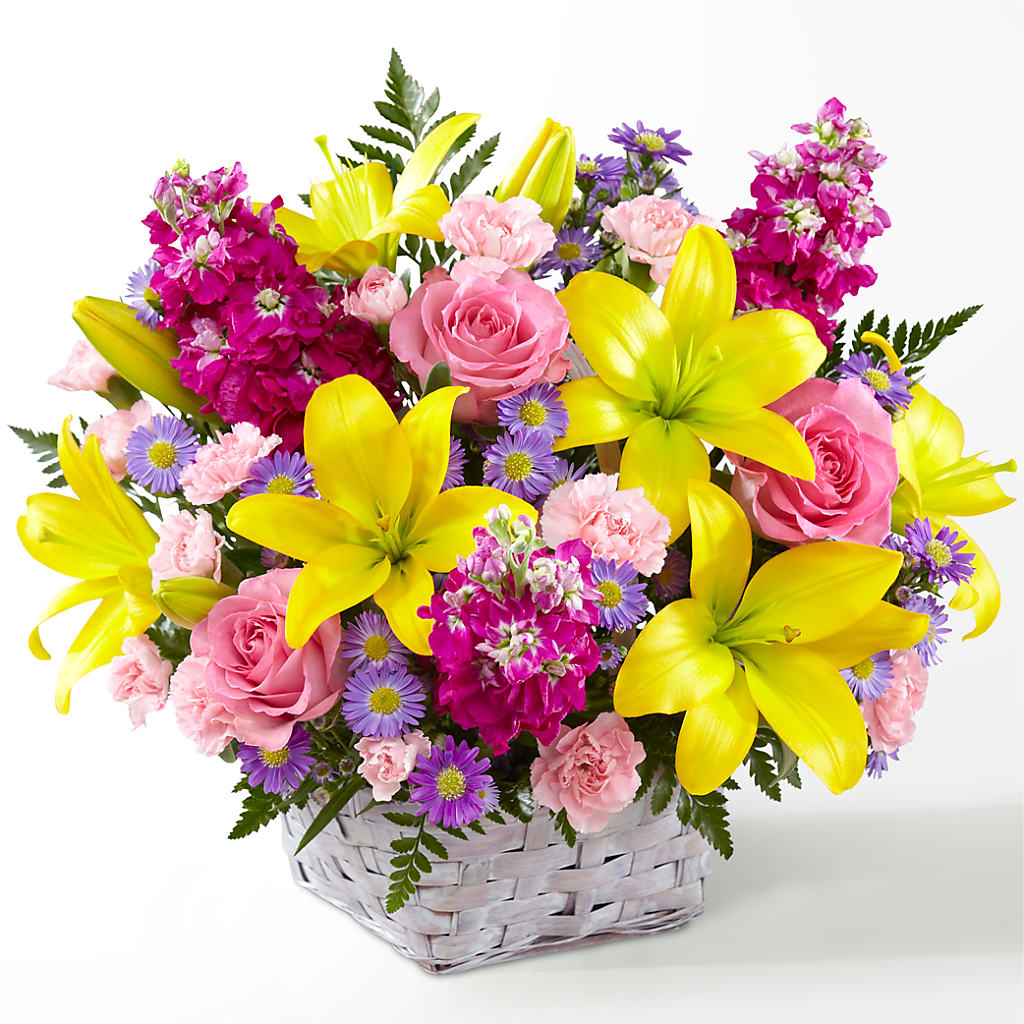 Bright Lights Bouquet – Black Orchid Florist, Santa Ana CA