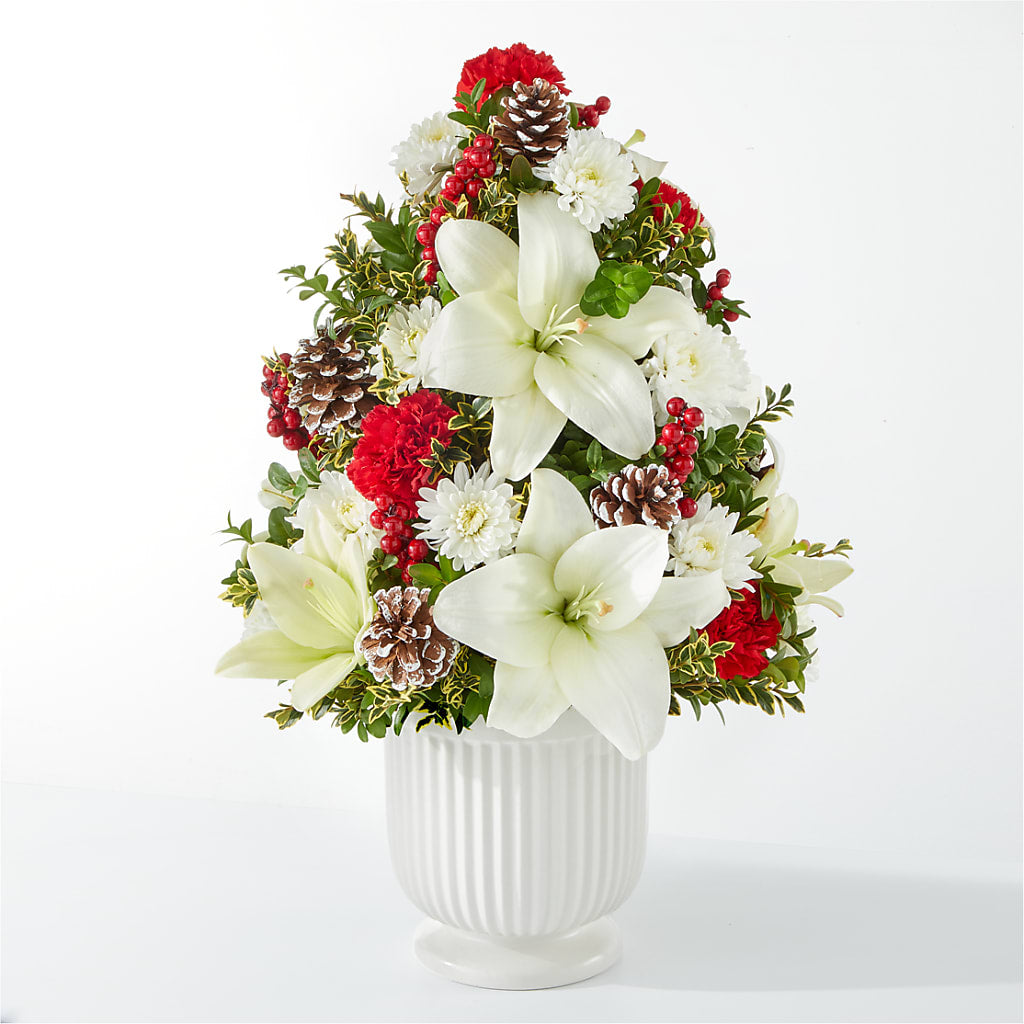 Festive Moments Tree – Black Orchid Florist, Santa Ana CA