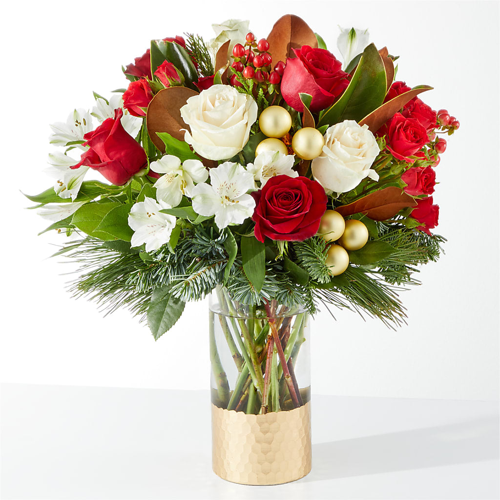 Joy & Jolly Bouquet – Black Orchid Florist, Santa Ana CA