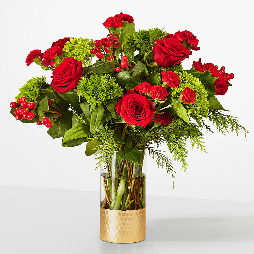 Plaid Throw Bouquet – Black Orchid Florist, Santa Ana CA