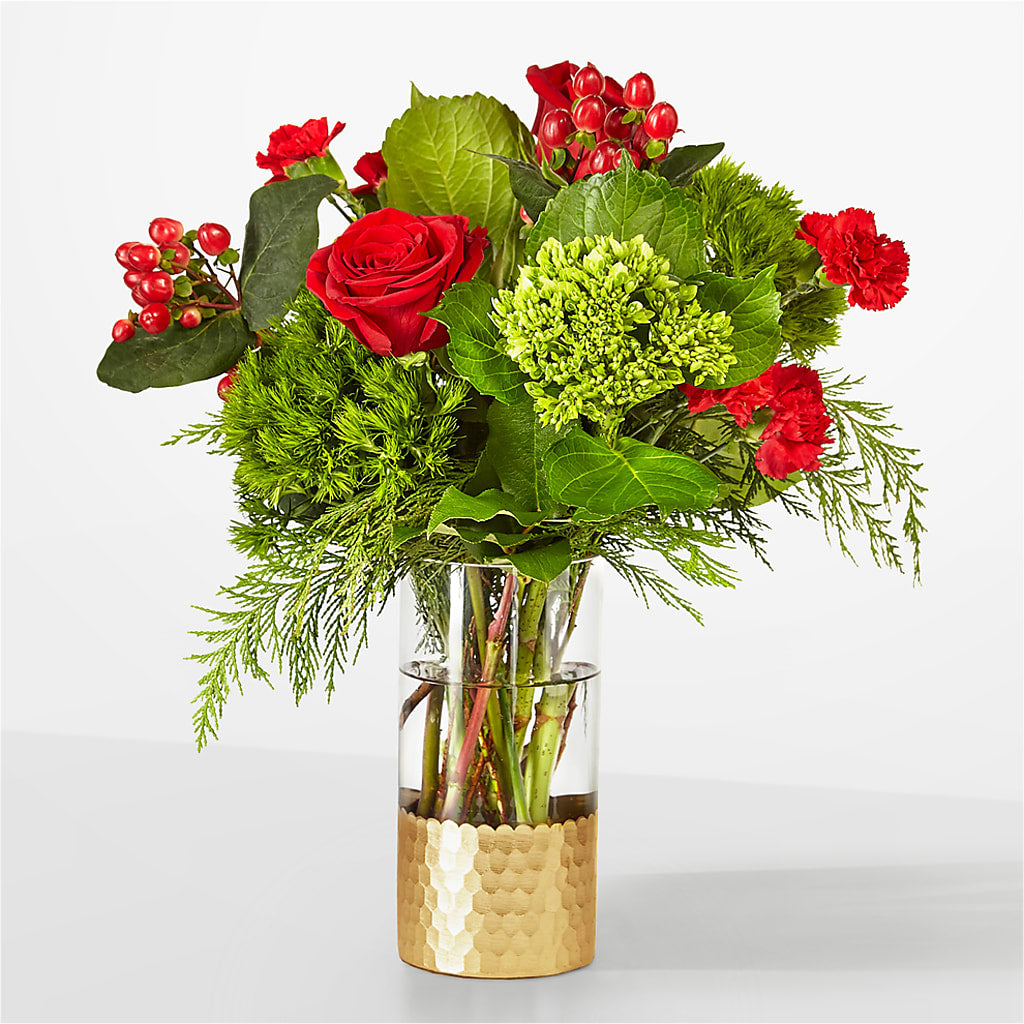 Plaid Throw Bouquet – Black Orchid Florist, Santa Ana CA