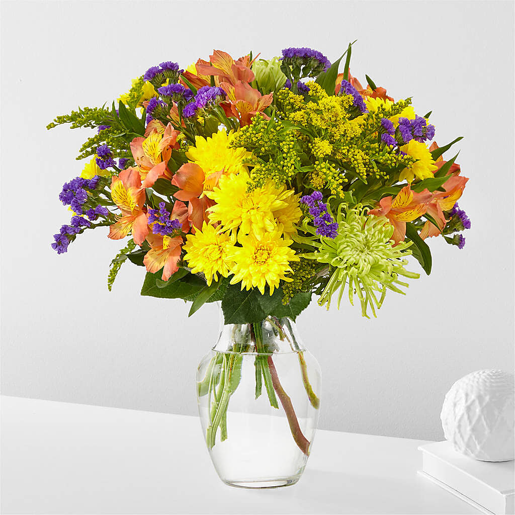 Marmalade Skies Bouquet – Black Orchid Florist, Santa Ana CA