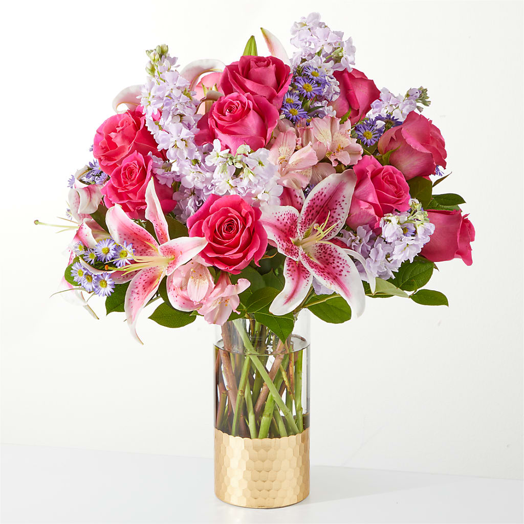 Pressing Petals Bouquet – Black Orchid Florist, Santa Ana CA