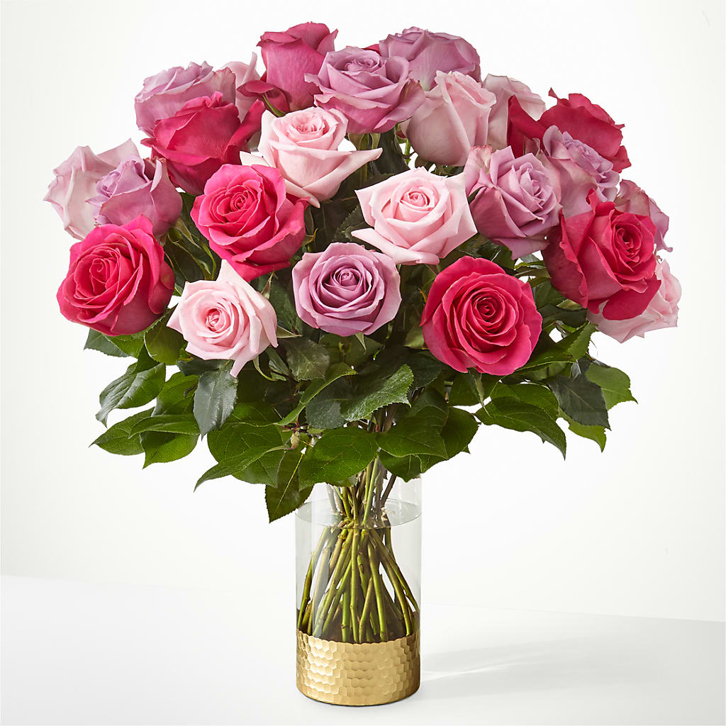 Pure Beauty Mixed Roses – Black Orchid Florist, Santa Ana CA