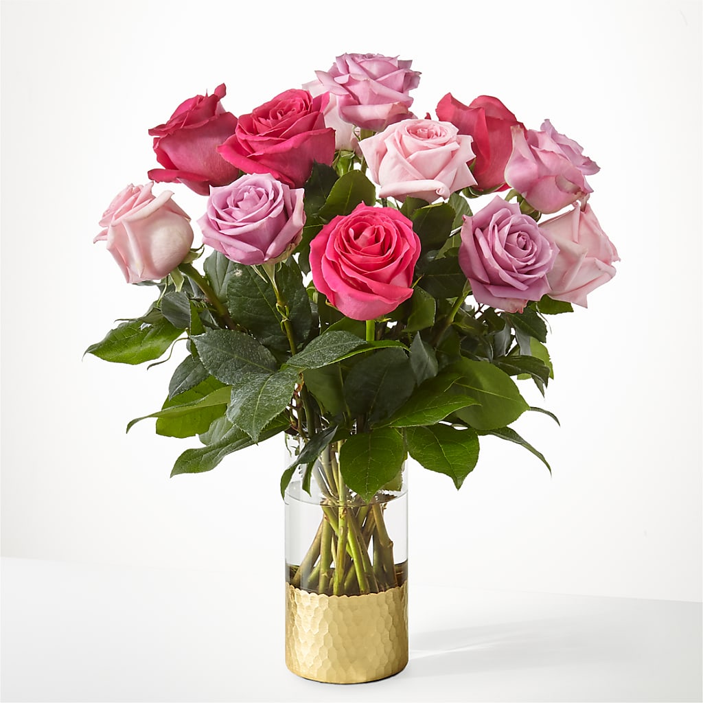 Pure Beauty Mixed Roses – Black Orchid Florist, Santa Ana CA