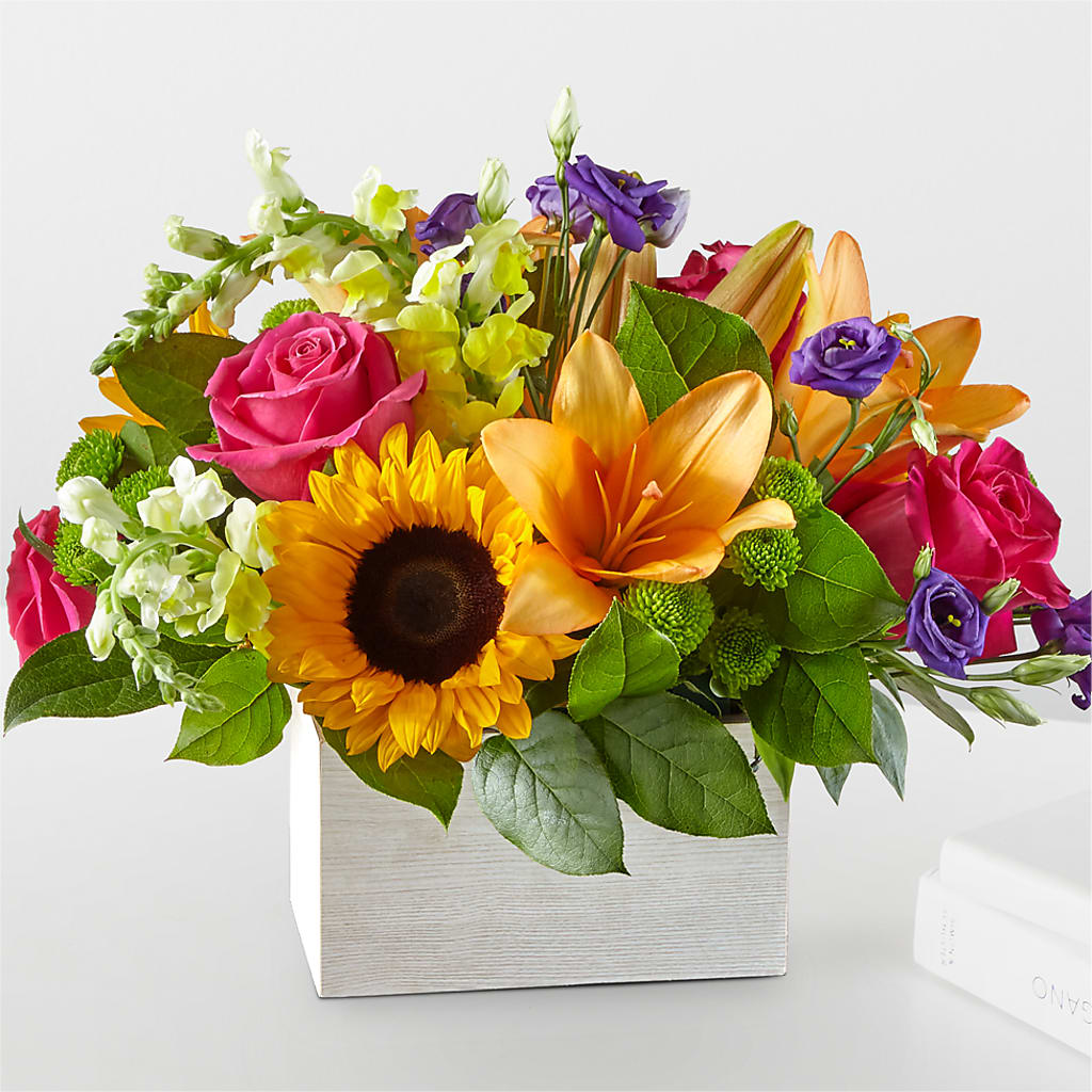 Best Day Box Bouquet – Black Orchid Florist, Santa Ana CA
