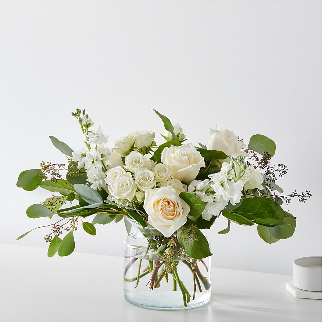 Fresh Linen Bouquet – Black Orchid Florist, Santa Ana CA