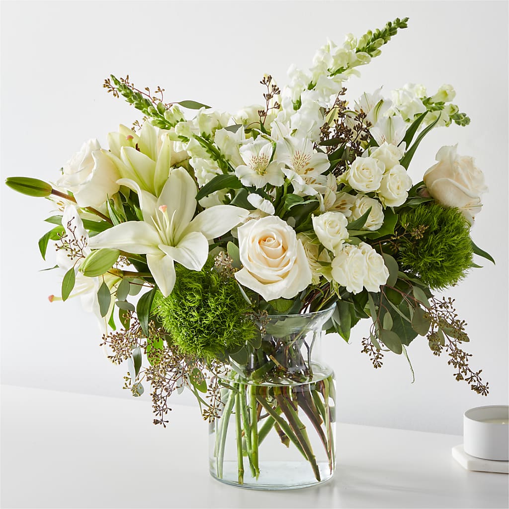 Fresh Linen Bouquet – Black Orchid Florist, Santa Ana CA