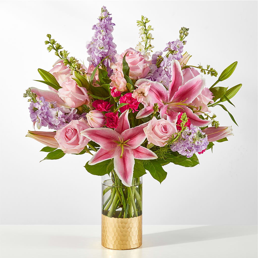 Mauvelous Bouquet – Black Orchid Florist, Santa Ana CA