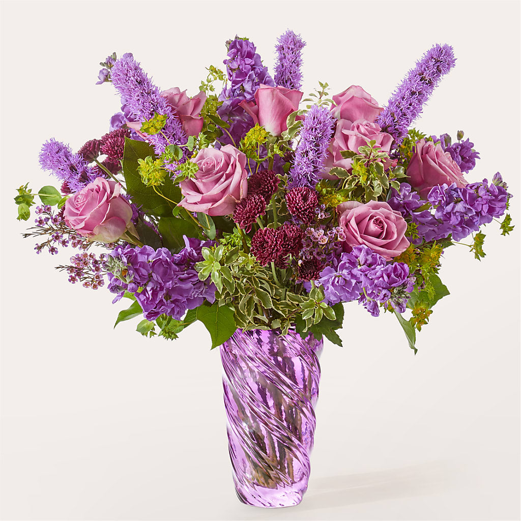 Garden Mist Bouquet – Black Orchid Florist, Santa Ana CA