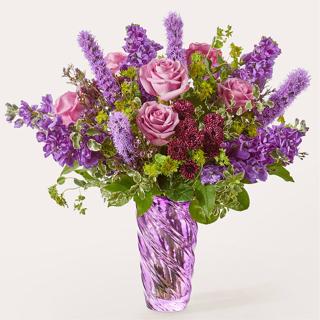 Garden Mist Bouquet – Black Orchid Florist, Santa Ana CA