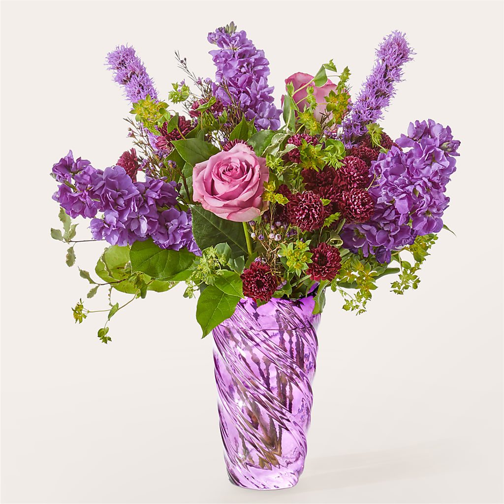 Garden Mist Bouquet – Black Orchid Florist, Santa Ana CA