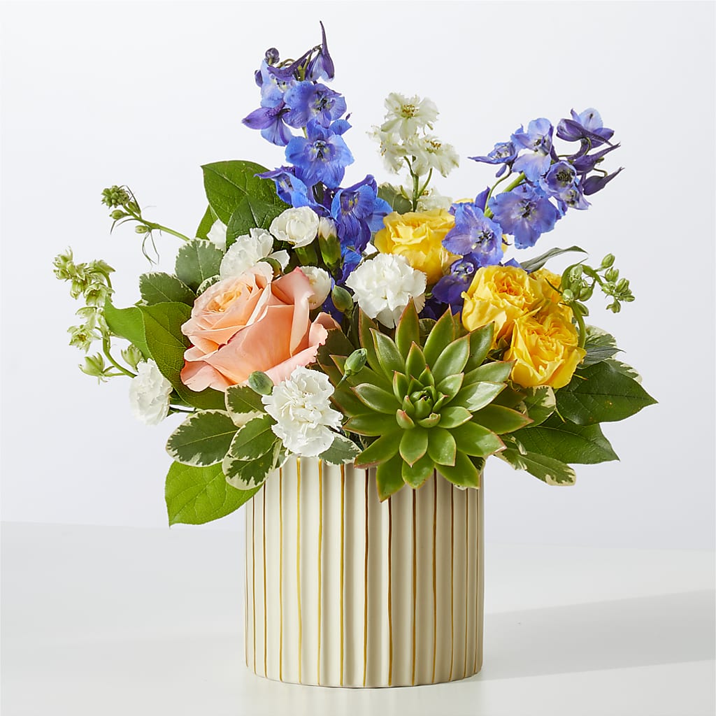 Cobalt Reverie Bouquet – Black Orchid Florist, Santa Ana CA