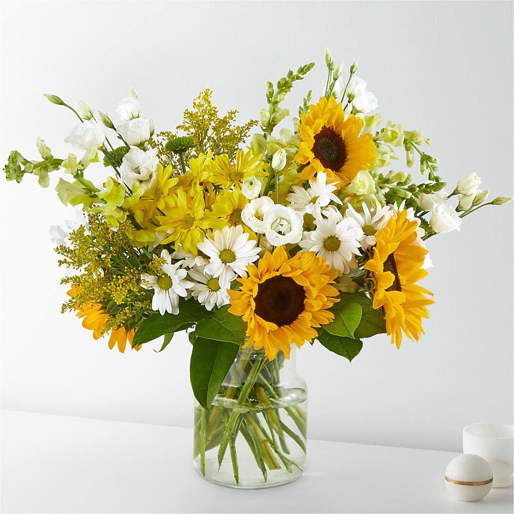 Hello Sunshine Bouquet – Black Orchid Florist, Santa Ana CA