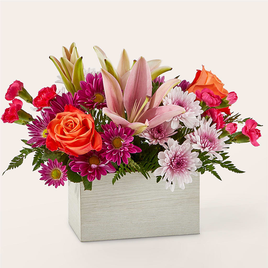 Light of My Life Box Bouquet – Black Orchid Florist, Santa Ana CA
