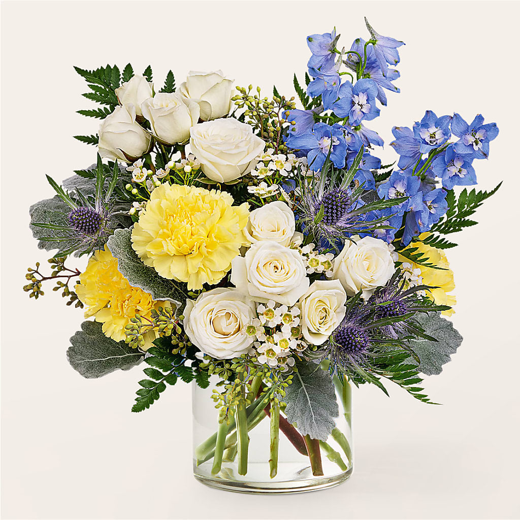 Lemon Sorbet Bouquet – Black Orchid Florist, Santa Ana CA