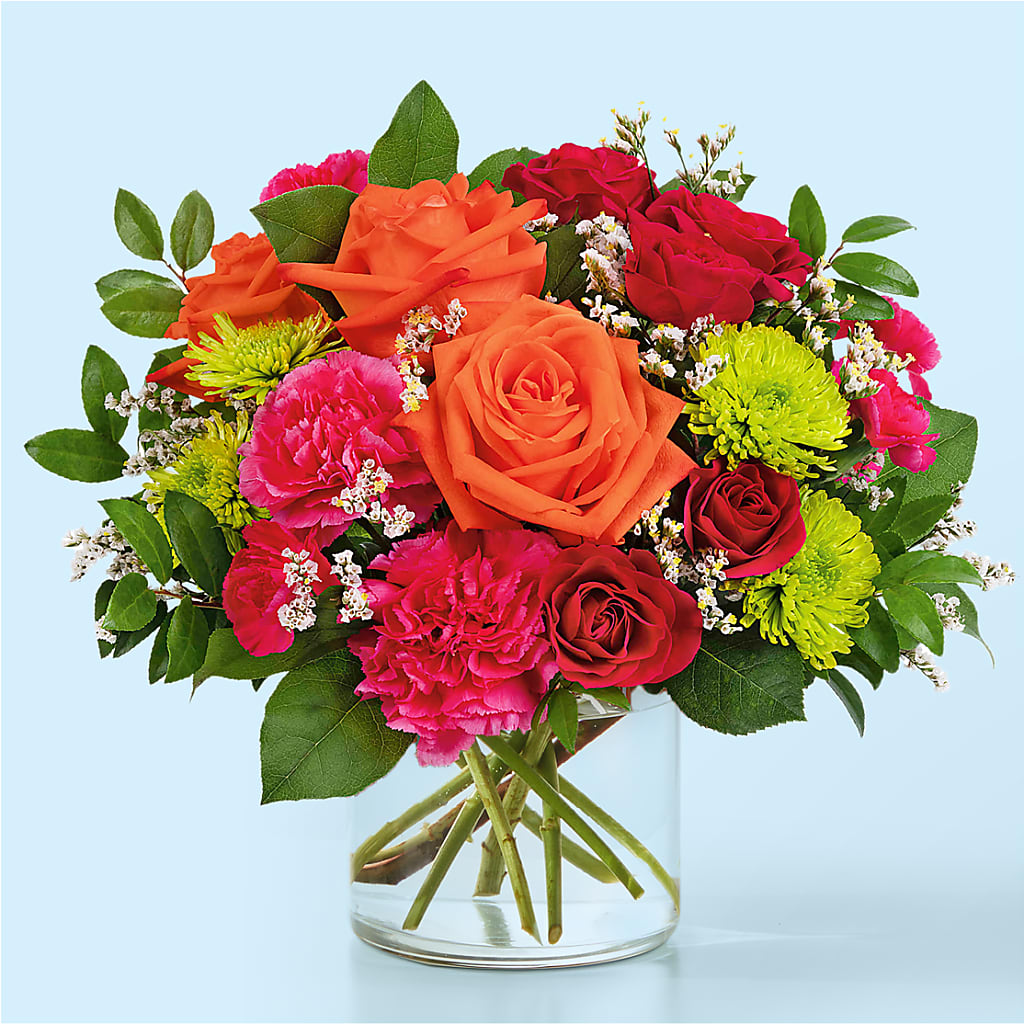 Colorful Carnival Bouquet – Black Orchid Florist, Santa Ana CA