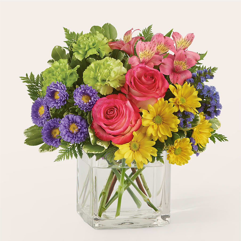 Candy Jar Bouquet – Black Orchid Florist, Santa Ana CA
