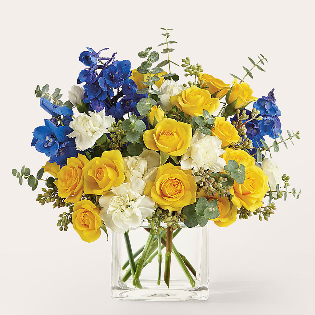 Sparkling Citrine Bouquet – Black Orchid Florist, Santa Ana CA