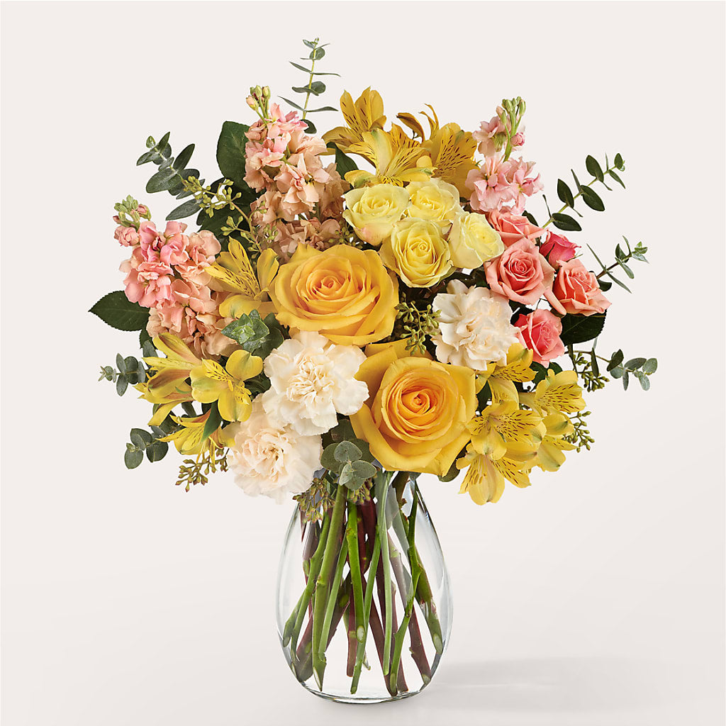 Slice of Sunrise Bouquet – Black Orchid Florist, Santa Ana CA