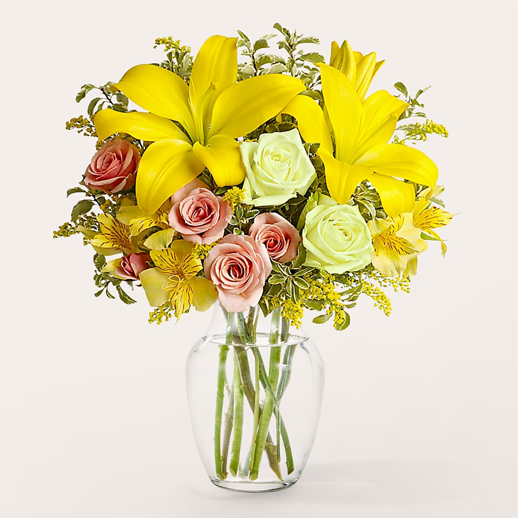 Sunburst Bouquet – Black Orchid Florist, Santa Ana CA