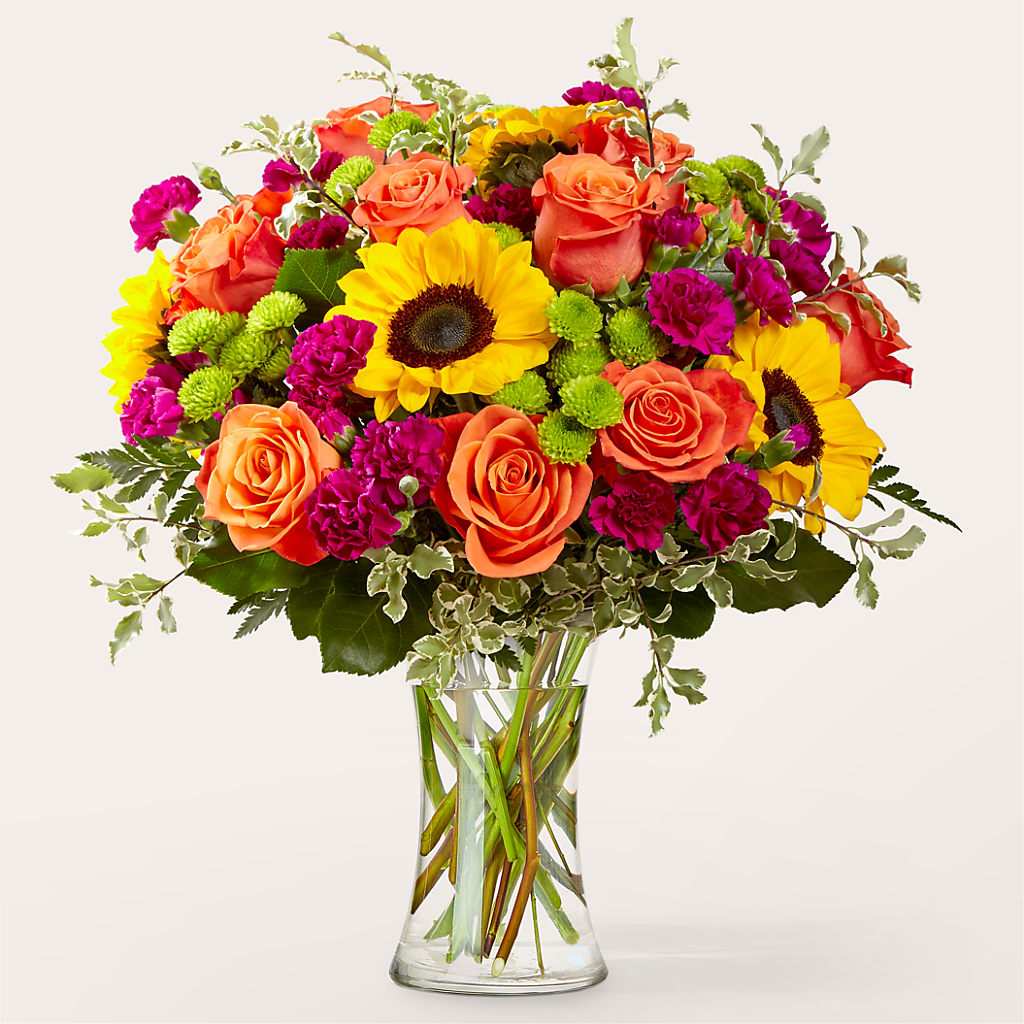 Warmth & Light Bouquet – Black Orchid Florist, Santa Ana CA