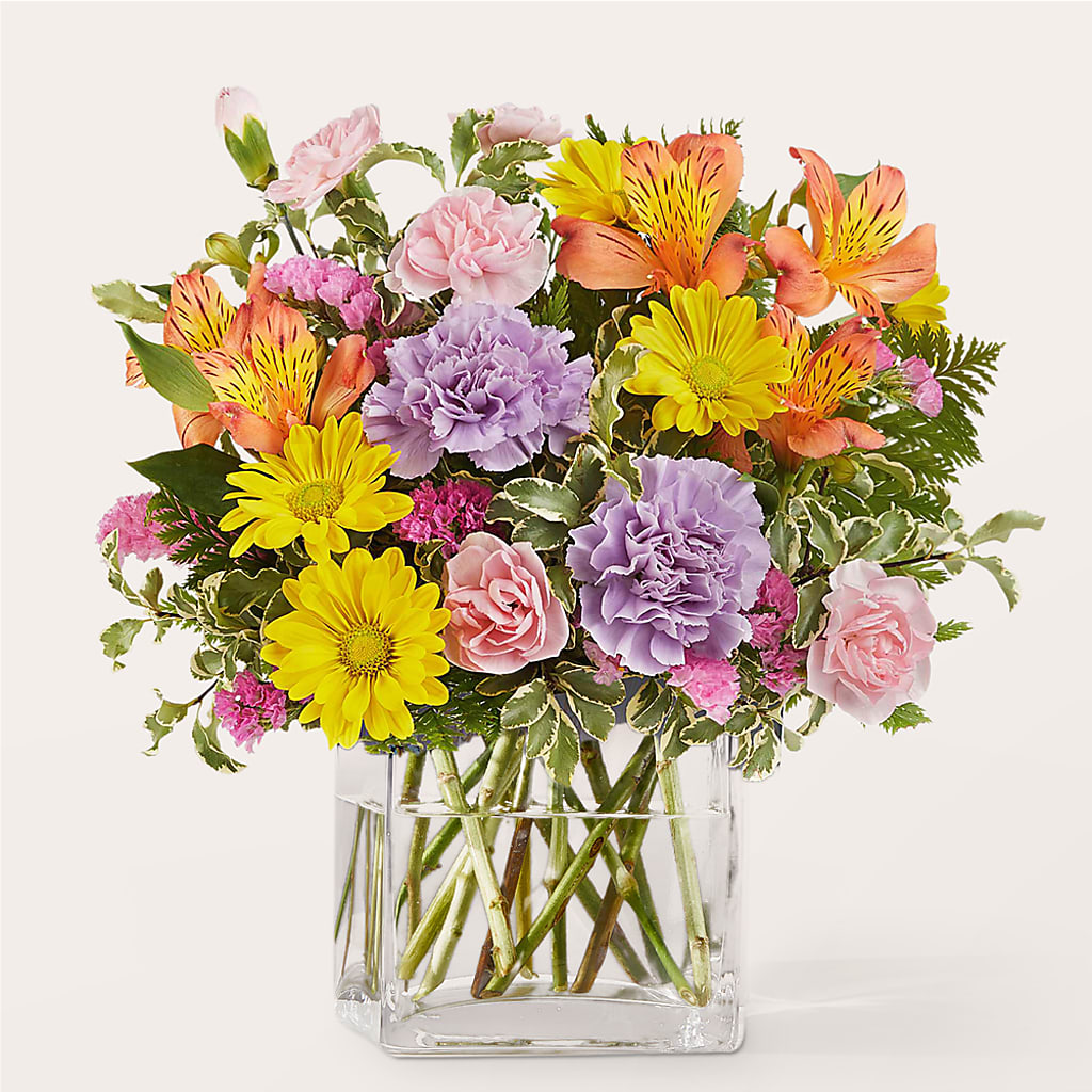 Shades of Happiness Bouquet – Black Orchid Florist, Santa Ana CA
