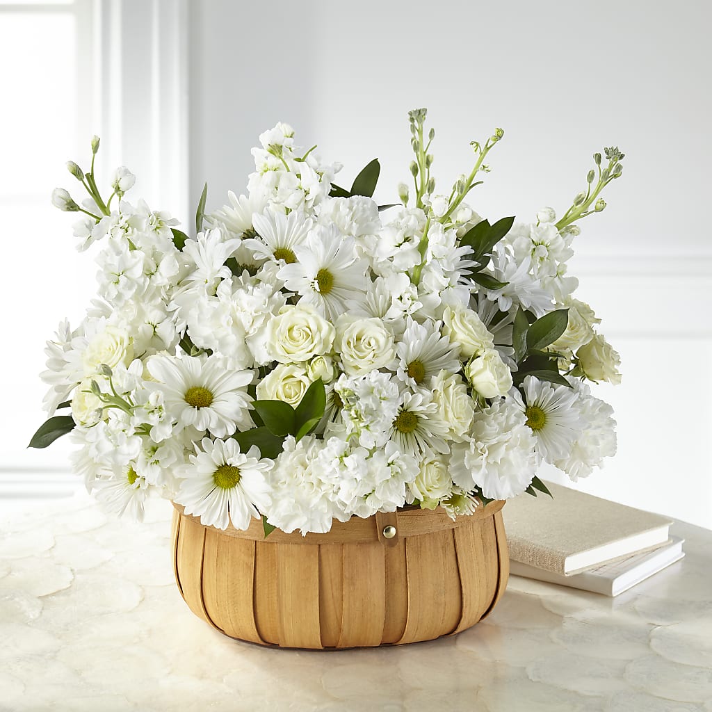 Graceful Garden Basket – Black Orchid Florist, Santa Ana CA