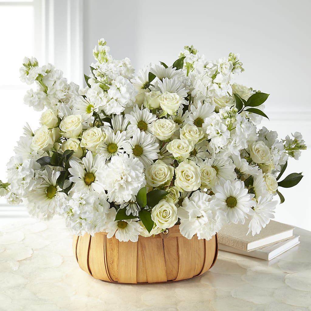 Graceful Garden Basket – Black Orchid Florist, Santa Ana CA