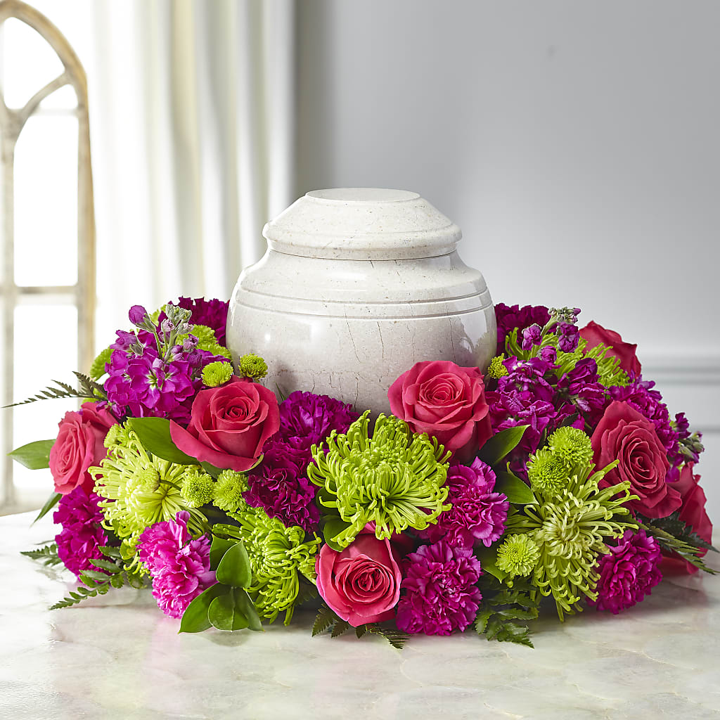 Hopeful Blessings Cremation Adornment – Black Orchid Florist, Santa Ana CA