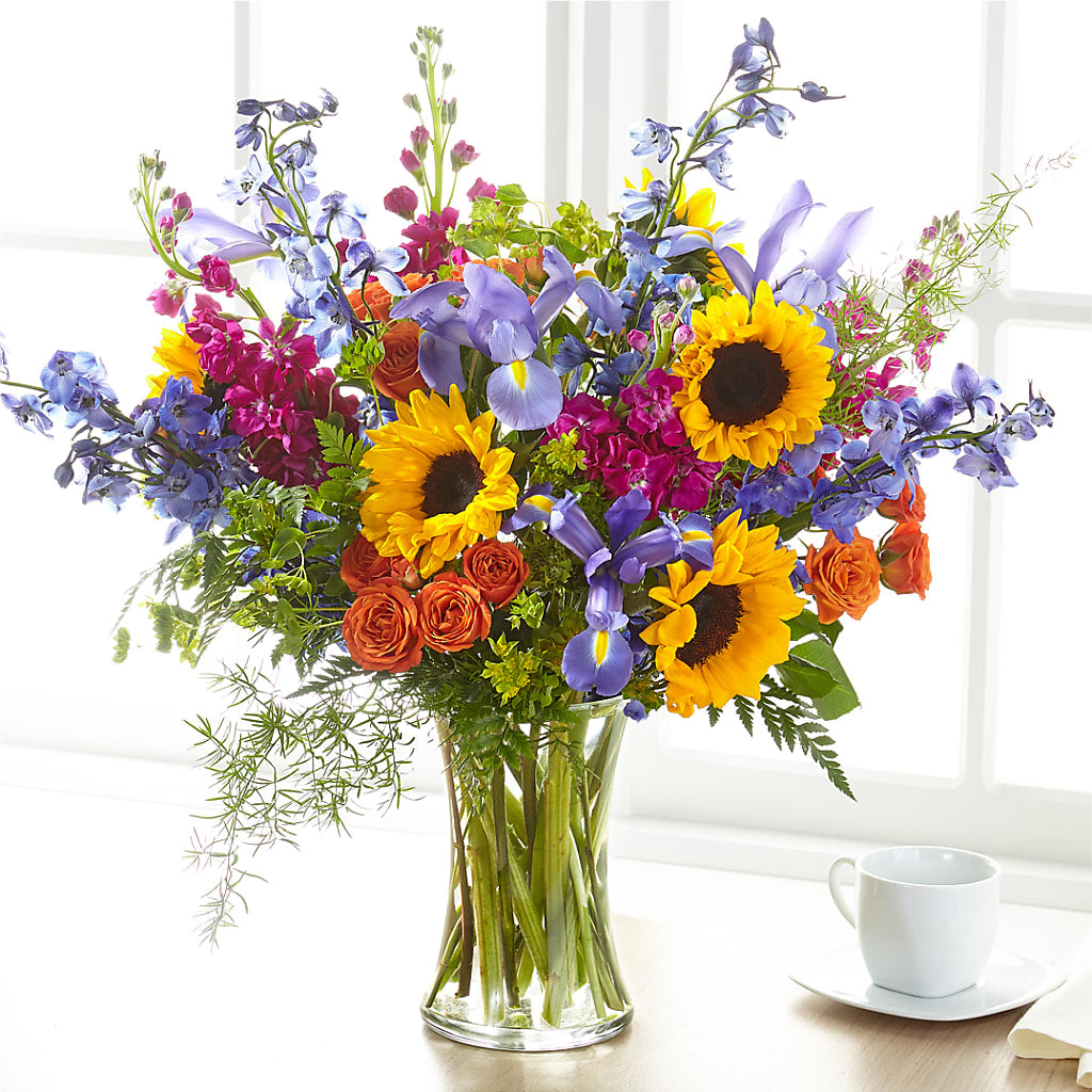 Rays of Life Bouquet – Black Orchid Florist, Santa Ana CA