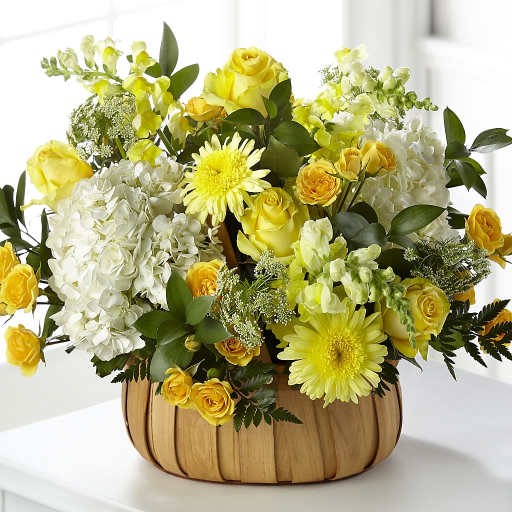 Rustic Remembrance Basket – Black Orchid Florist, Santa Ana CA