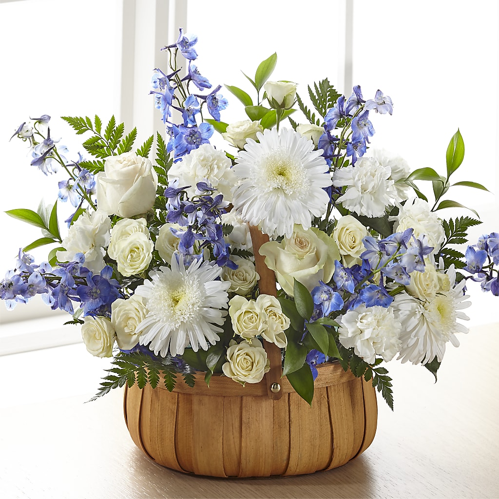 Harmony & Grace Basket – Black Orchid Florist, Santa Ana CA