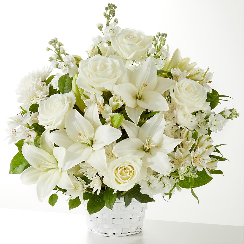 Peaceful Reflections Arrangement – Black Orchid Florist, Santa Ana CA