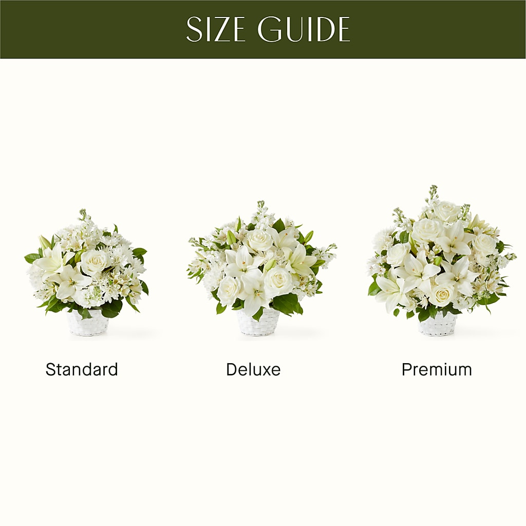 Peaceful Reflections Arrangement – Black Orchid Florist, Santa Ana CA