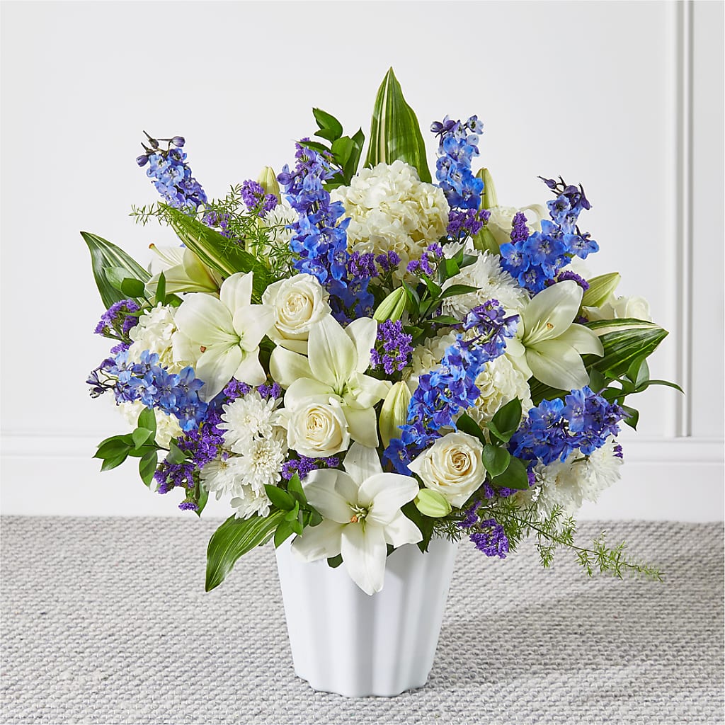 Take Comfort Floor Basket – Black Orchid Florist, Santa Ana CA