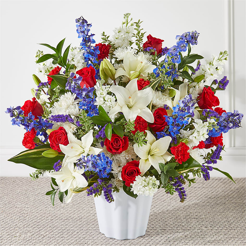 Consoled Floor Basket – Black Orchid Florist, Santa Ana CA