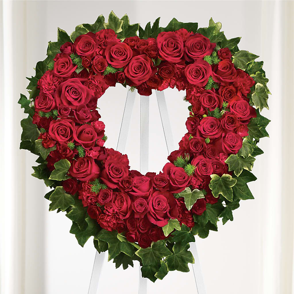 Wholehearted Standing Spray – Black Orchid Florist, Santa Ana CA