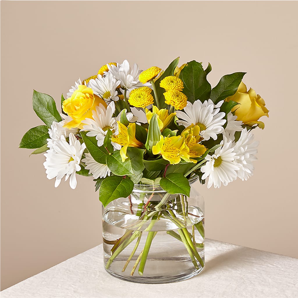 Sunny Sentiments Bouquet – Black Orchid Florist, Santa Ana CA