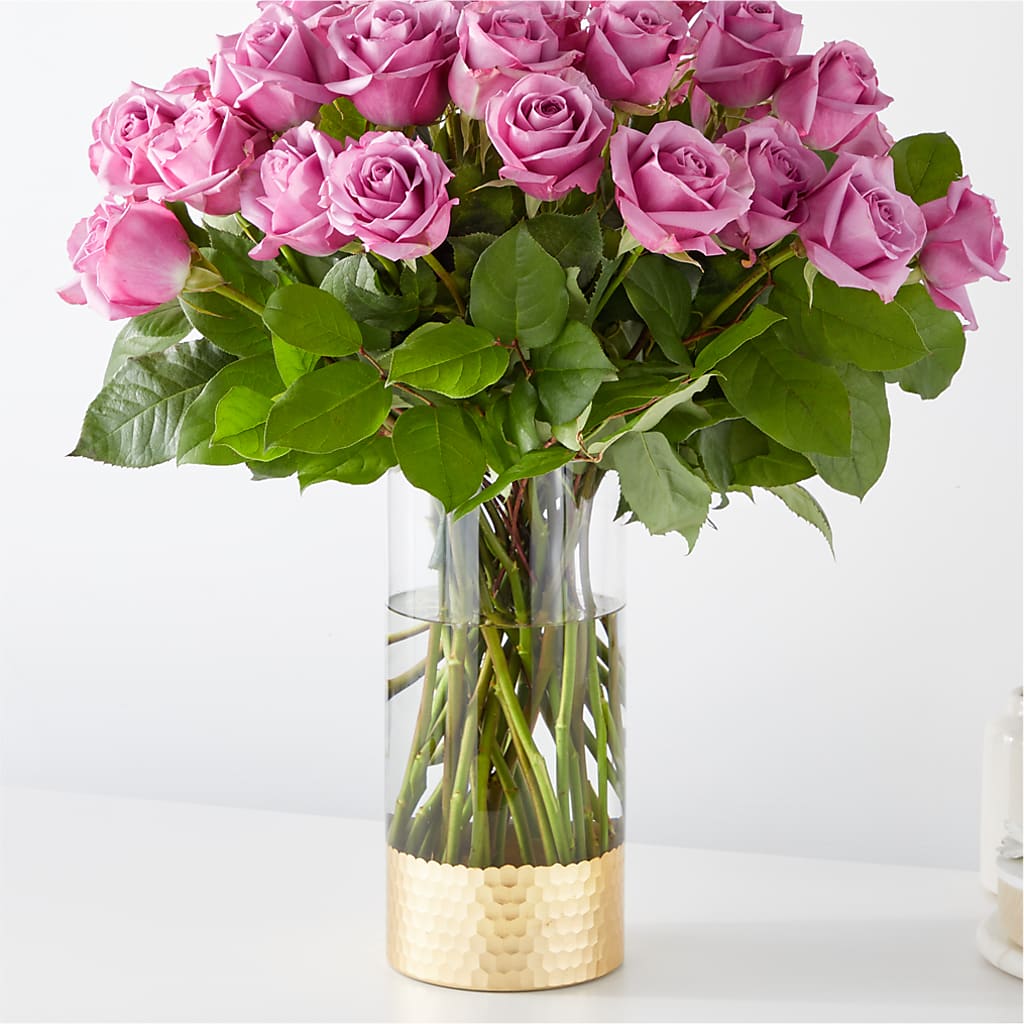 Secret Admirer Lavender Rose Bouquet – Black Orchid Florist, Santa Ana CA