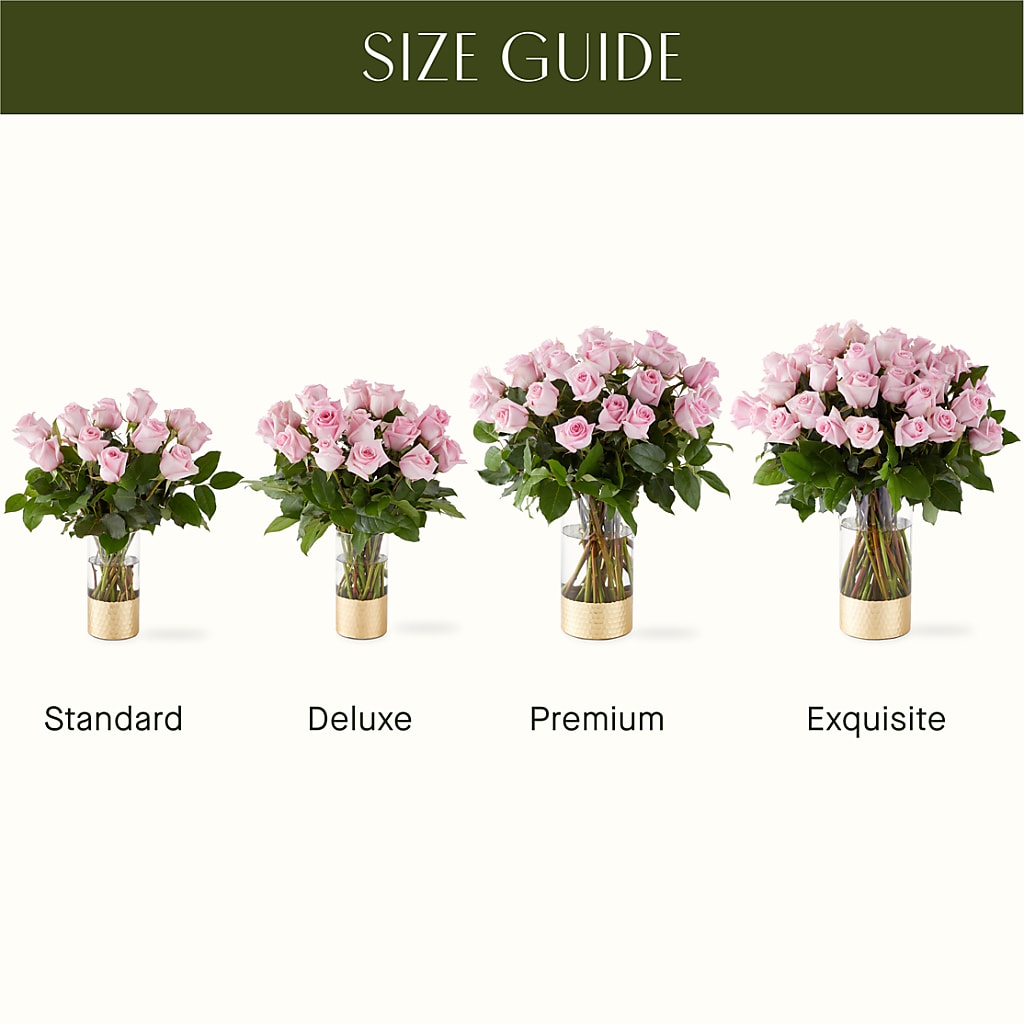 Picture Perfect Pink Rose Bouquet – Black Orchid Florist, Santa Ana CA