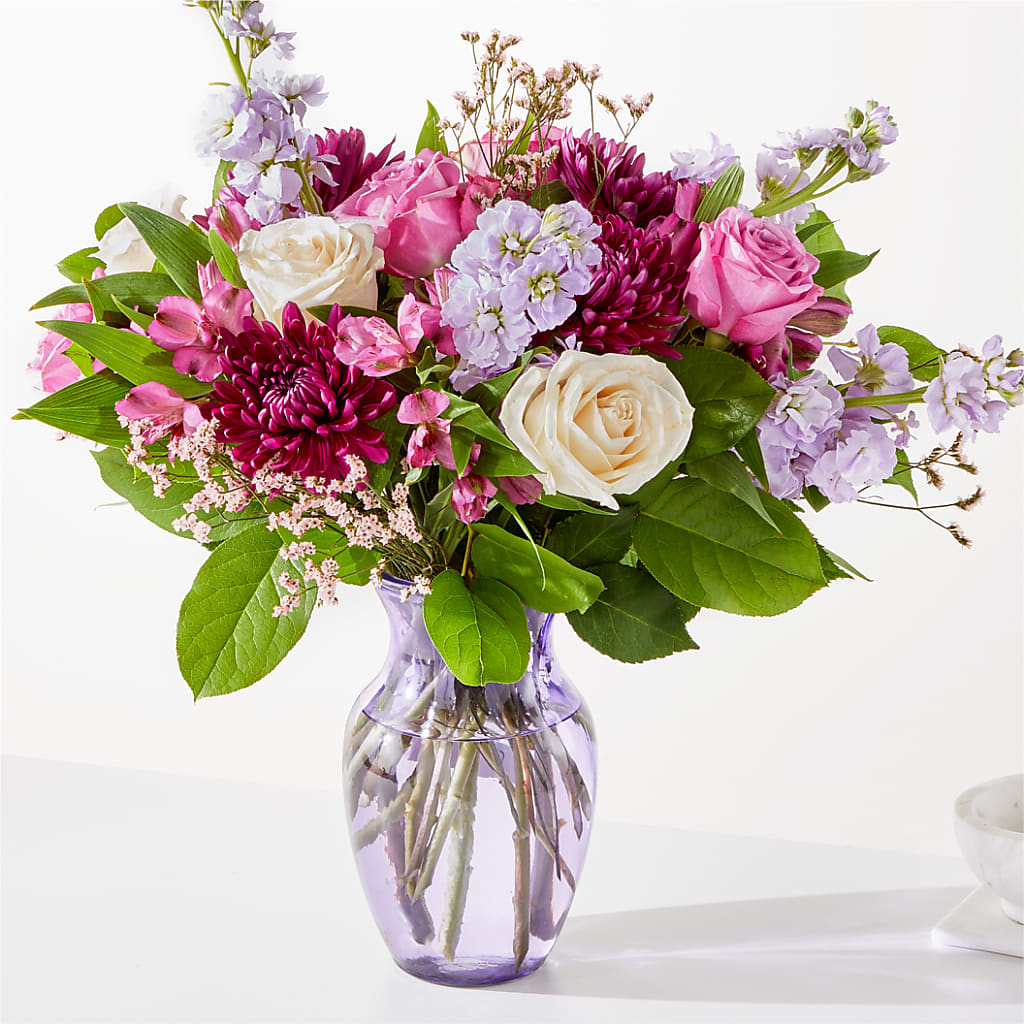 Amethyst Dreams Bouquet – Black Orchid Florist, Santa Ana CA