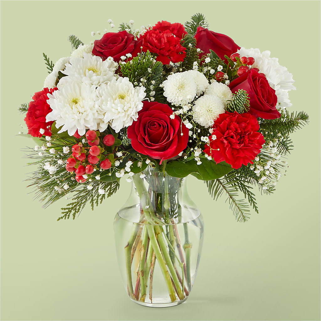 Chance of Flurries Bouquet – Black Orchid Florist, Santa Ana CA