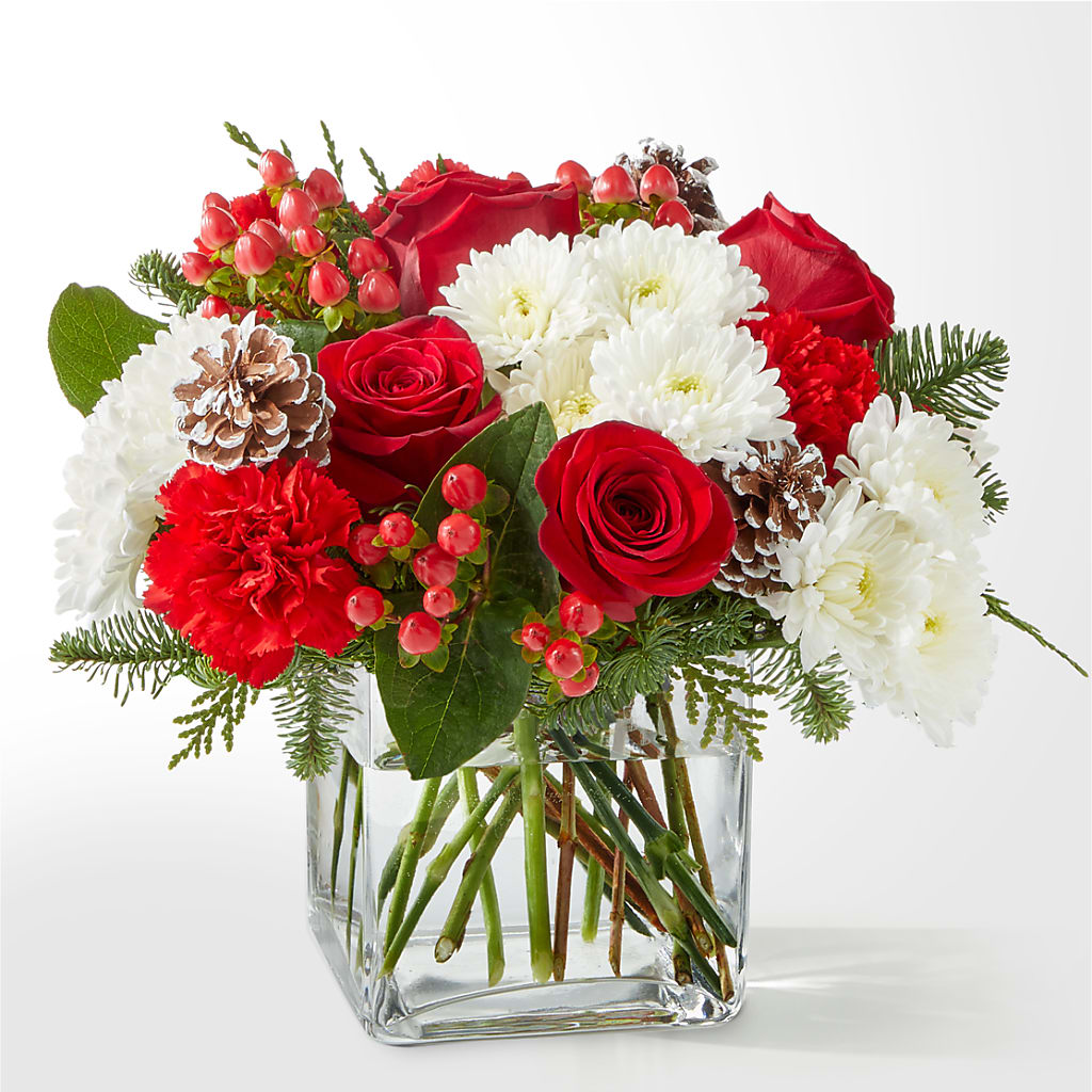 Snow Angel Bouquet – Black Orchid Florist, Santa Ana CA