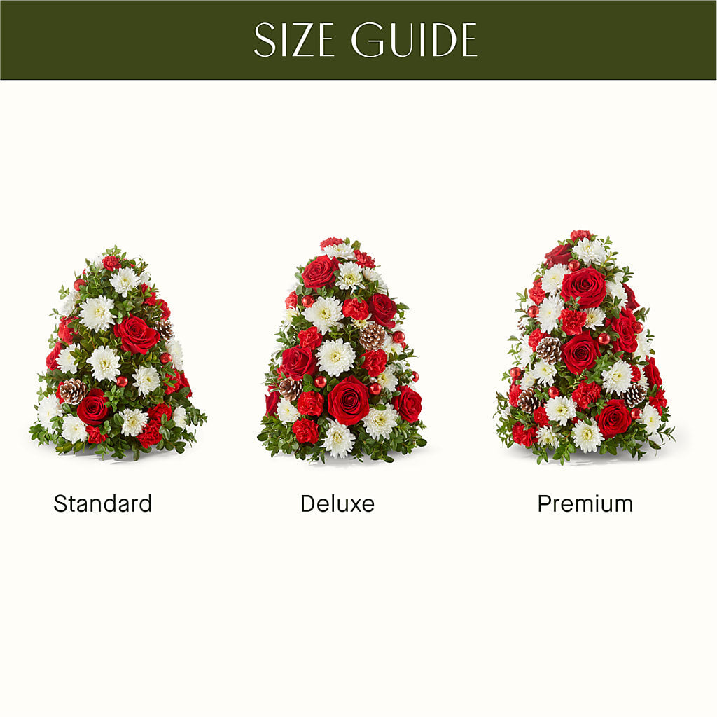 Let It Snow Tree – Black Orchid Florist, Santa Ana CA