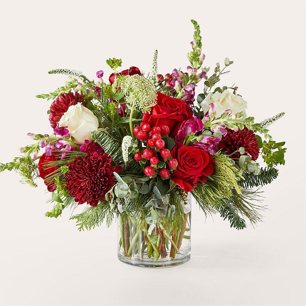 Cranberry Fizz Bouquet – Black Orchid Florist, Santa Ana CA