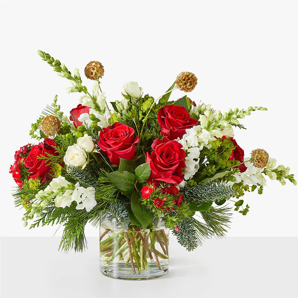 Deck the Halls Bouquet – Black Orchid Florist, Santa Ana CA