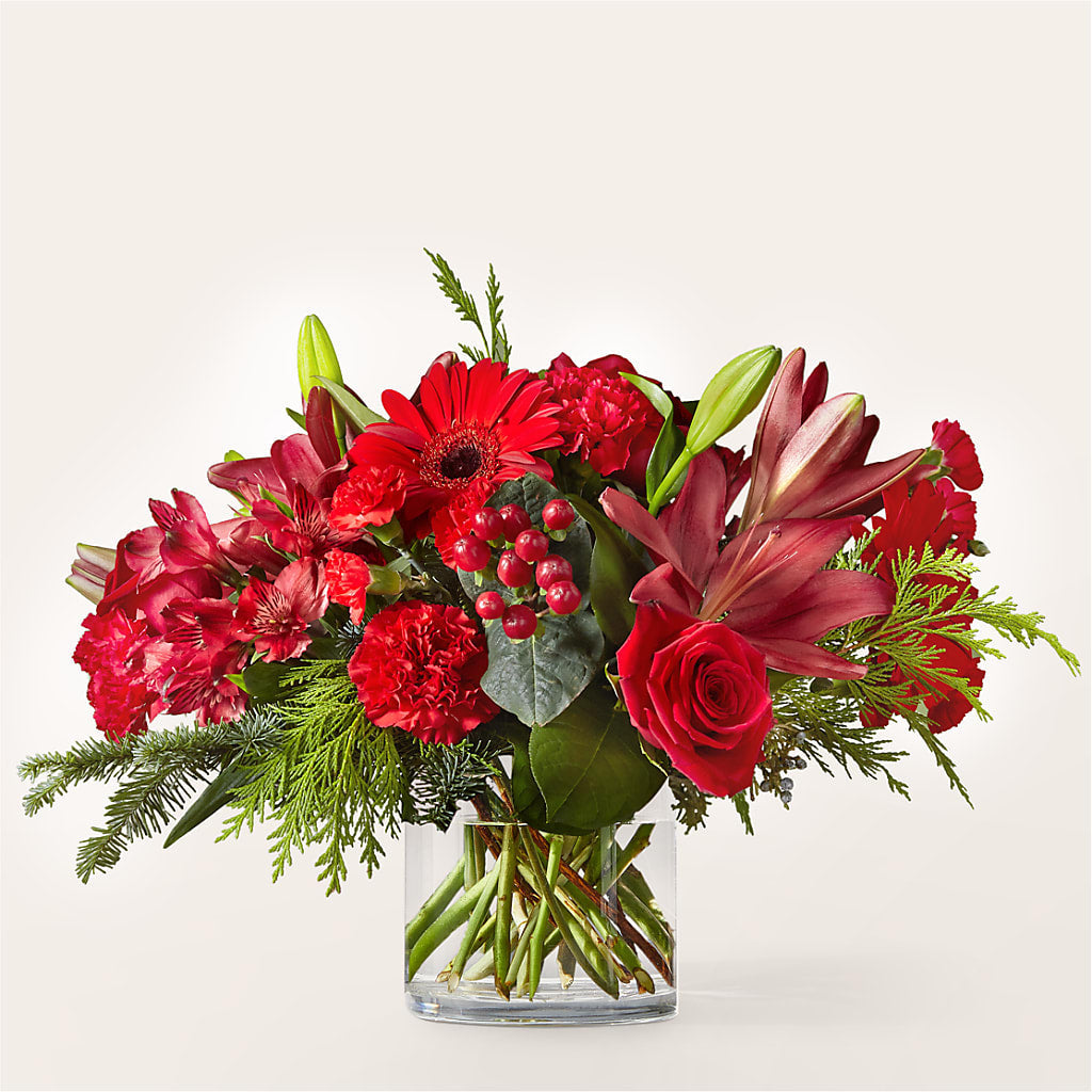 Friendsmas Bouquet – Black Orchid Florist, Santa Ana CA