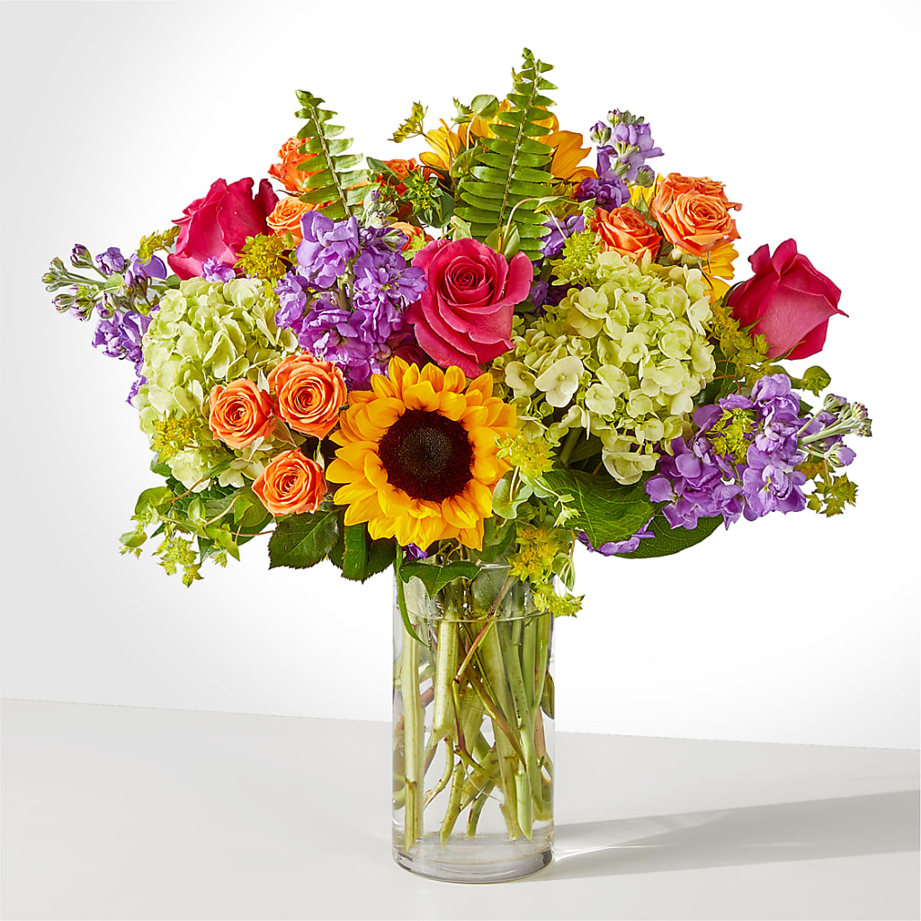 Vibrant Greetings Bouquet – Black Orchid Florist, Santa Ana CA